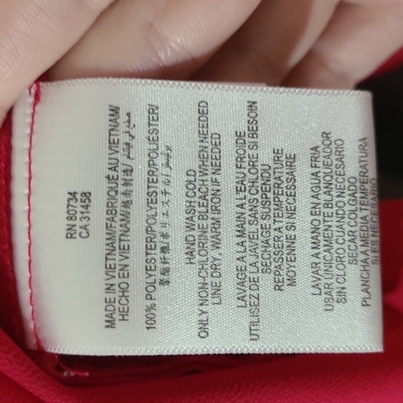 BCBGeneration Pink Flowy Sheer Tank Top - Picture 8 of 9